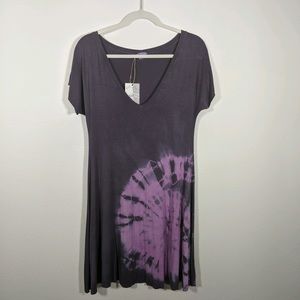 purple tye dye t-shirt